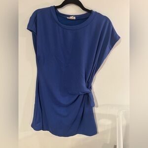 See You Monday Blue Mini Dress